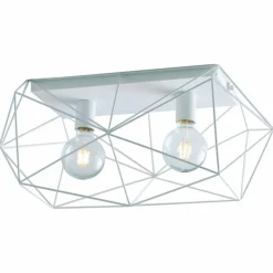 Plafonnier Babol Blanc, 2 lumières