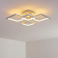 Plafonnier Bacolod LED Aluminium, 1 lumière