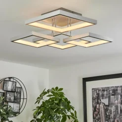 Plafonnier Bacolod LED Aluminium, 1 lumière