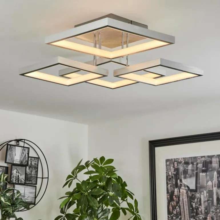 Plafonnier Bacolod LED Aluminium, 1 lumière