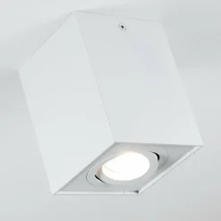 Plafonnier Baishan Blanc, 1 lumière