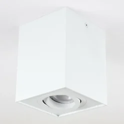 Plafonnier Baishan Blanc, 1 lumière