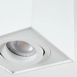 Plafonnier Baishan Blanc, 1 lumière