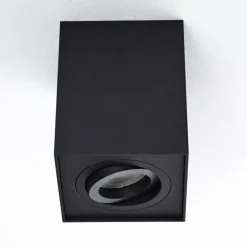 Plafonnier Baishan Noir, 1 lumière