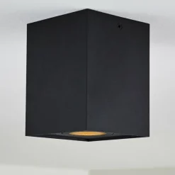 Plafonnier Baishan Noir, 1 lumière