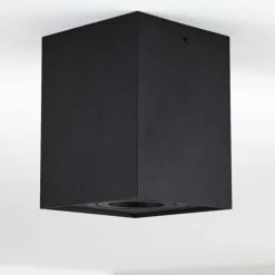 Plafonnier Baishan Noir, 1 lumière