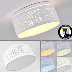 Plafonnier Bandol LED Blanc, 1 lumière