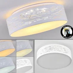 Plafonnier Bandol LED Blanc, 1 lumière