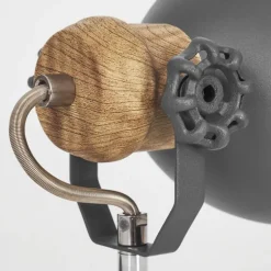 Plafonnier Banjul Gris, Blanc, 4 lumières