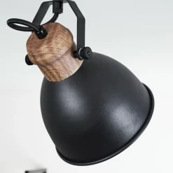 Plafonnier Banjul Noir, 2 lumières