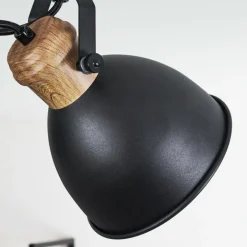 Plafonnier Banjul Noir, 3 lumières