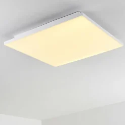 Plafonnier Bankura LED Blanc, 1 lumière, Télécommandes