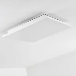 Plafonnier Bankura LED Blanc, 1 lumière, Télécommandes