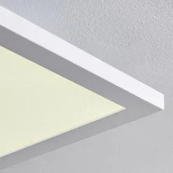 Plafonnier Bankura LED Blanc, 1 lumière, Télécommandes, Changeur de couleurs