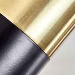 Plafonnier Barasat Laiton, Noir, 1 lumière