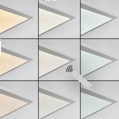 Plafonnier Barasat LED Blanc, 1 lumière