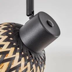 Plafonnier Barayn Noir, 2 lumières