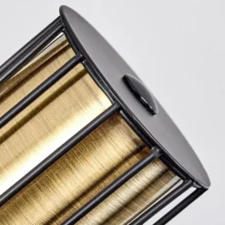 Plafonnier Bardhaman Noir, 2 lumières