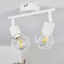 Plafonnier Baripada Blanc, 2 lumières