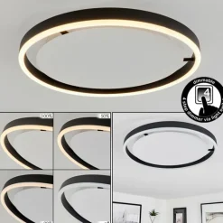 Plafonnier Barril LED Blanc, 1 lumière