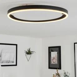 Plafonnier Barril LED Blanc, 1 lumière