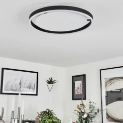 Plafonnier Barril LED Blanc, 1 lumière