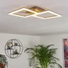 Plafonnier Batuna LED Nickel mat, 1 lumière