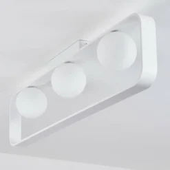 Plafonnier Beland Blanc, 3 lumières