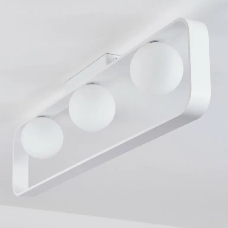 Plafonnier Beland Blanc, 3 lumières