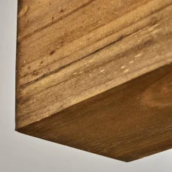 Plafonnier Berat Brun, Noir, 3 lumières