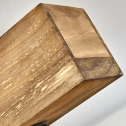 Plafonnier Berat Brun, Noir, 4 lumières