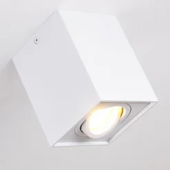 Plafonnier Betsie Blanc, 1 lumière