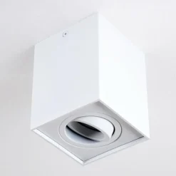 Plafonnier Betsie Blanc, 1 lumière