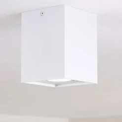 Plafonnier Betsie Blanc, 1 lumière