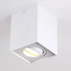 Plafonnier Betsie Blanc, 1 lumière