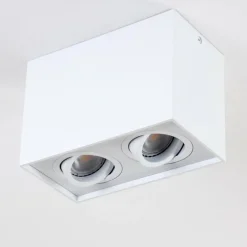 Plafonnier Betsie Blanc, 2 lumières