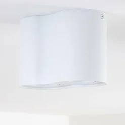 Plafonnier Betsie Blanc, 2 lumières