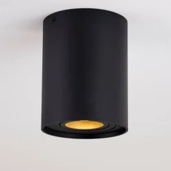 Plafonnier Betsie Noir, 1 lumière