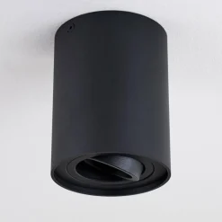 Plafonnier Betsie Noir, 1 lumière