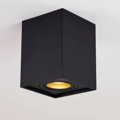 Plafonnier Betsie Noir, 1 lumière