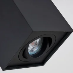 Plafonnier Betsie Noir, 1 lumière