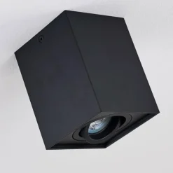 Plafonnier Betsie Noir, 1 lumière