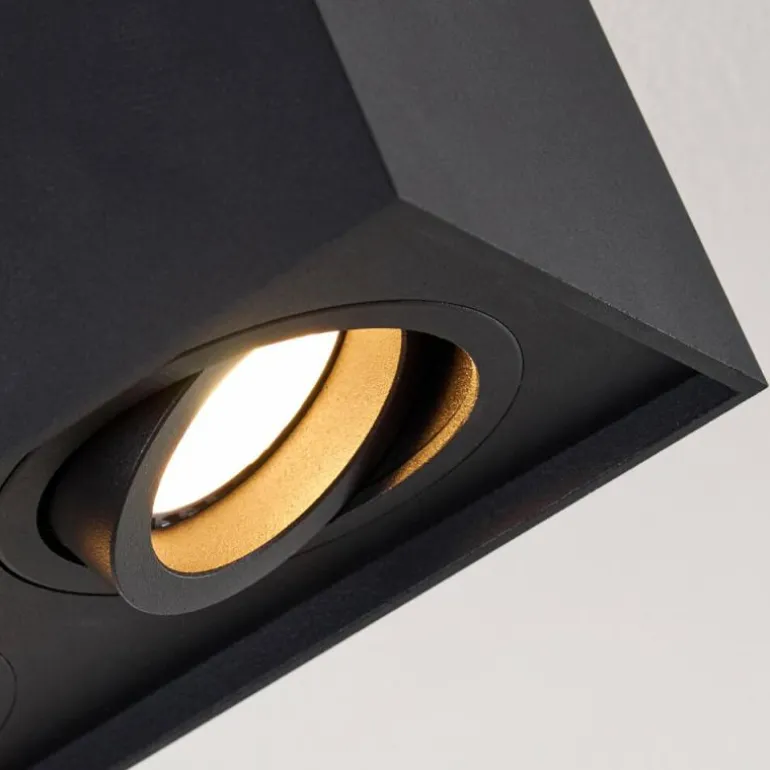 Plafonnier Betsie Noir, 2 lumières