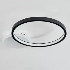 Plafonnier Bina LED Blanc, 1 lumière, Télécommandes