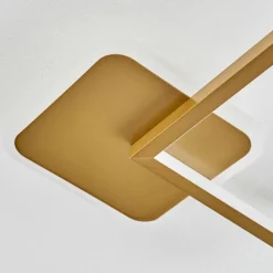 Plafonnier Bina LED Laiton, 1 lumière, Télécommandes