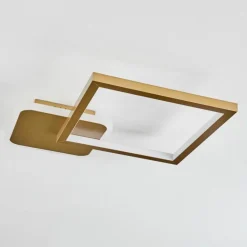 Plafonnier Bina LED Laiton, 1 lumière, Télécommandes