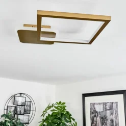 Plafonnier Bina LED Laiton, 1 lumière, Télécommandes