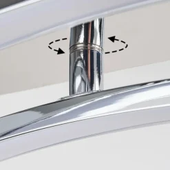 Plafonnier Biskopstorp LED Chrome, 1 lumière