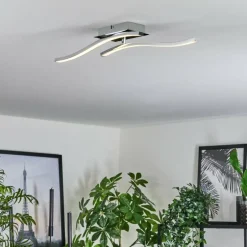 Plafonnier Biskopstorp LED Chrome, 1 lumière