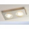 Plafonnier Bopp GALAXY COMFORT LED Aluminium, 2 lumières